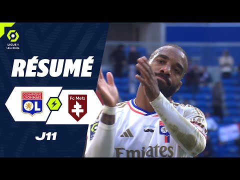 OLYMPIQUE LYONNAIS - FC METZ (1 - 1) - Highlights - (OL - FCM) / 2023-2024