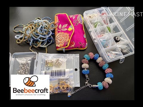 Beebeecraft Unboxing || Beads Haul || Beebeecraft Materials