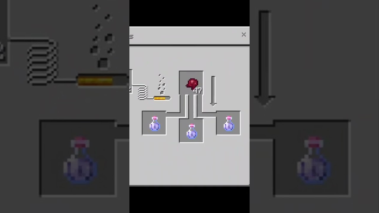 Aprendiendo a hacer pociones de Minecraft poción de invisibilidad