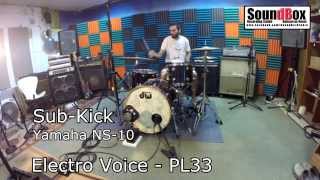Video thumbnail for Kicking It! (Kick drum mic comparison @ SoundBox) [RE20, D112, Beta52a, PL33 & Sub-Kick] by Itay Mezig