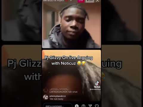 Sha Ek brother Pj Glizzy arguing with Noticuz