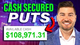 How To Sell Cash Secured Puts For Passive Income | Step By Step Tutorial