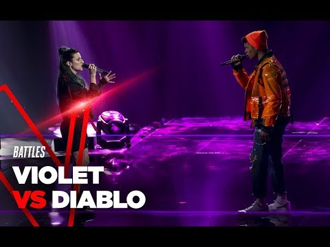 Violet e Diablo  "Cosa succederà alla ragazza" - Battles - TVOI 2019