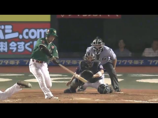 【4回裏】イーグルス・後藤 低目をすくい上げてライトスタンドへ7号ソロを放つ!! 2015/8/6 E-L