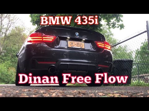 BMW Dinan Free Flow Exhaust Cold Start, Burbles + FlyBys!!