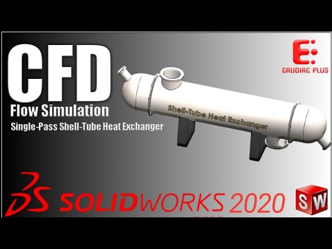 An Introduction to SolidWorks Flow Simulation of a Single Pass Shell Tube Heat Exchanger