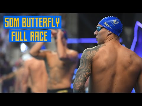 Dressel v Le Clos v Manaudou | 50m Butterfly | ISL Naples |