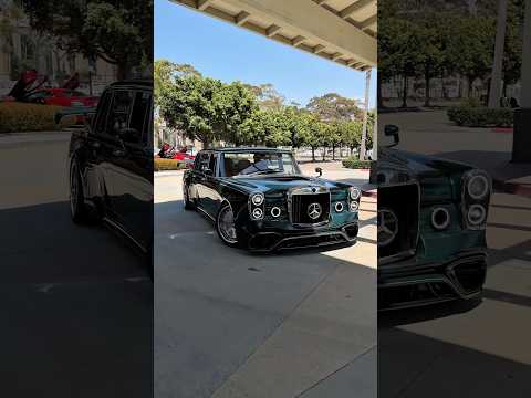 1971 Mercedes on 2025 S63 😳