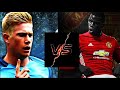 de bruyne vs pogba passes skills goals 2020 -anything you do i can do better