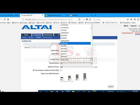 Altai Station Repeater Mode Configuration