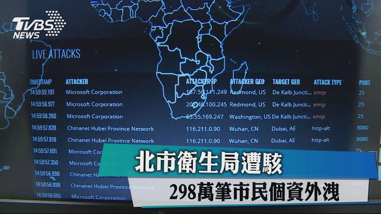 衛生局網站遭駭！　298萬筆個資恐已盜賣