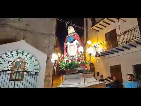 Venerdi Santo - "Processione lungo la via dei Santi" Mussomeli - (15-4-2022)