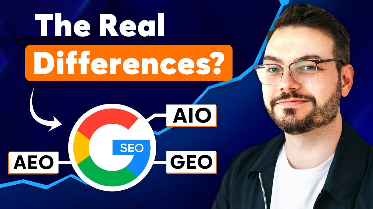 SEO vs AIO vs GEO vs AEO - What’s the Real Difference? (Terms Explained)