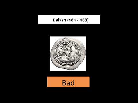 All Sassanid kings and queens ranking - From Ardashir I to Yazdegerd III