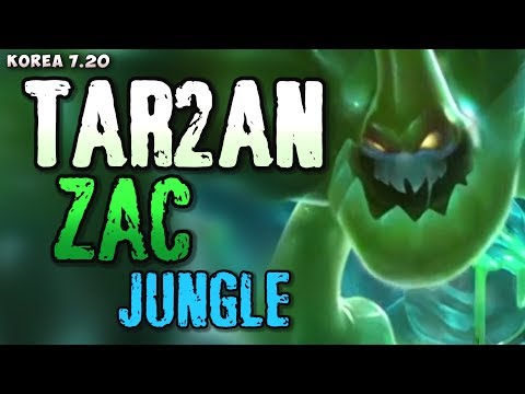 Tar2an (1028 LP) plays Zac jungle - Korean SoloQ P 7.20