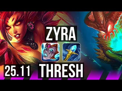 ZYRA & Senna vs THRESH & Smolder (SUP) | 8/5/23 | KR Master | 25.11