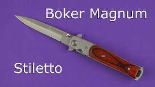 Boker Magnum Stiletto (01YA101) - відео 2