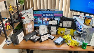 Mega Unboxing Comprei Muita Coisa Custo Beneficio na Shopee