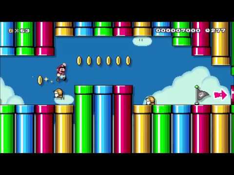 Super Mario Maker 2 - Rainbow Rush (Preview)