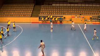 preview picture of video 'IFK Malmö Handboll Herrar Juniorer vs OV Helsingborg. 2.a halvlek. USM Steg 2.'