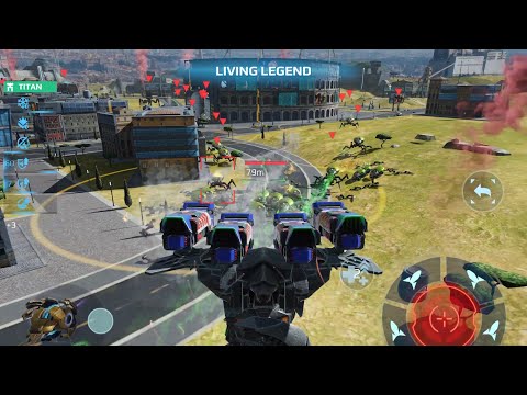 Cheesing PVE with Avalanche Behemoth, Immune Amp, and Armadillo — War Robots