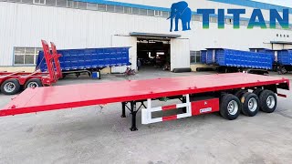 Купить полуприцеп бортовой Titan - Изображение 4 | Autoline TJ Новый полуприцеп бортовой Titan | Изображение 4 - Autoline