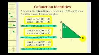 Cofunction Identities