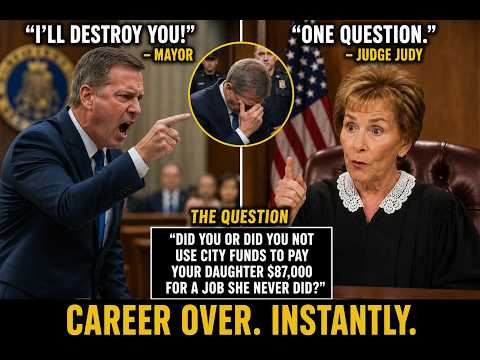 City Mayor Threatens Judge Judy — One Question Ends His Career Instantly