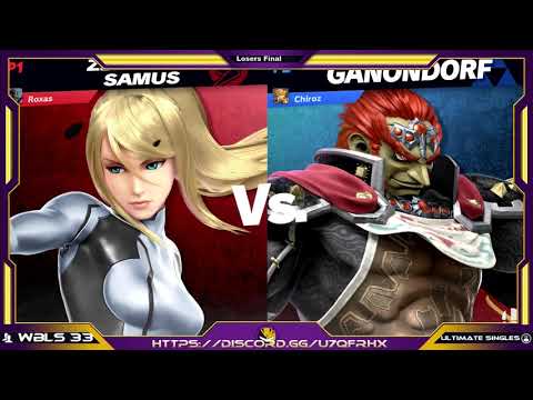 WB Smash Light Series 33 Loser Finals Chiroz (Ganon) vs Roxas (Joker, Lucina, ZSS)