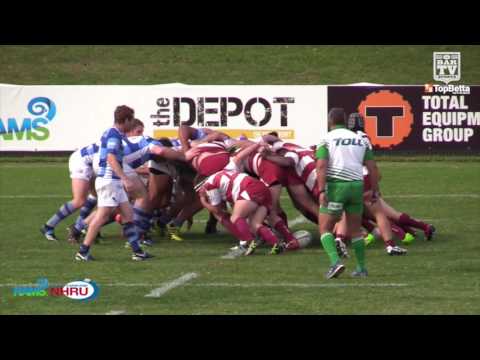 2016 NHRU - Round 6 - Premier 3 Highlights - Wanderers v University