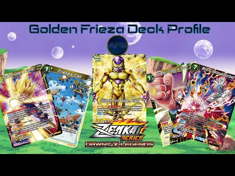 AirFairGaming Dragon Ball Super Deck Profile - Golden Frieza