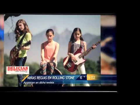 Primer entrevista para la TV - The Warning 2015