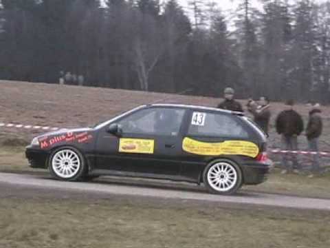 H.Palider / W.Orlinski-suzuki Swift Wyścig samochodowy Wielopole Skrzyńskie - Sośnice