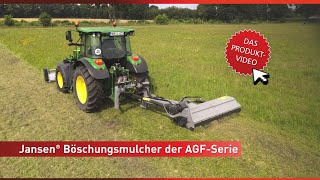 Jansen AGF-200 - 200cm priekopový mulčovač