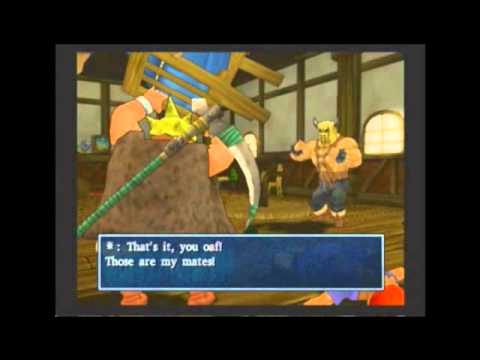 Guile Theme Goes Everything - DQ VIII Tavern FIGHT