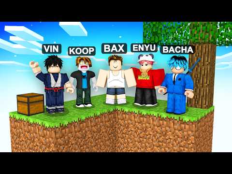 I Forced The Squad to FINISH SkyBlock!