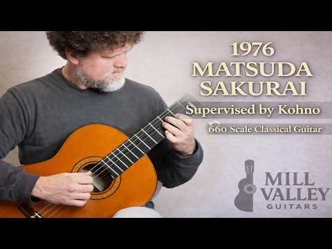 Masaki Sakurai No. 5 Classical Guitar – 1976 – 660mm – Vintage MIJ – Big Spanish Voice image 11