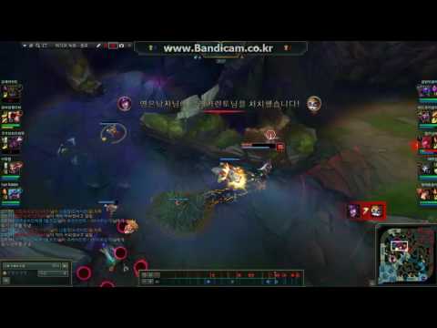 하이머딩거 vs 신드라 Heimerdinger vs Syndra (Slowmotion)