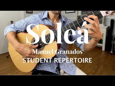 Flamenco Guitar Soleá by Manuel Granados EXPLAINED! • Diego Alonso