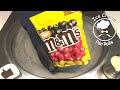 M M S Peanut Germany Edition Ice Cream Rolls ASMR How To Make Oddly Satisfying Rolled Ice Cream