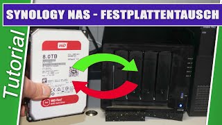 Synology NAS - Defekte Festplatte tauschen - So geht's (Version 2022)