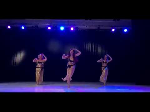 Oriental dance show Emira - Saidi at Enta Omri festival, 2019