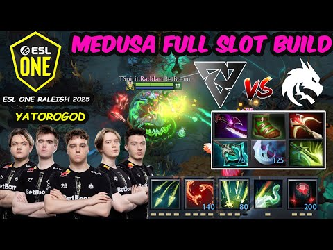 Yatoro Medusa Carry | Team Spirit vs Tundra Esports ESL One Raleigh 2025