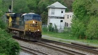 preview picture of video 'CSX Intermodal In Martinsburg, West Virginia'