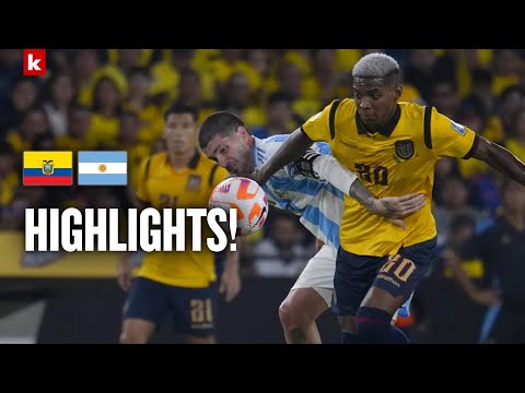 45.+13! Valencia krönt Jubiläum, Otamendi fliegt nach Notbremse | Ecuador - Argentinien 1:0