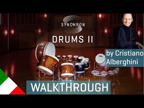 Synchron Drums II - Walkthrough ITALIAN, with Cristiano Alberghini