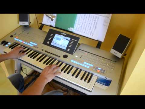 Jean Jacques Goldman - Patrick Fiori - 4 mots sur un piano - Yamaha - Tyros 4 - Cover