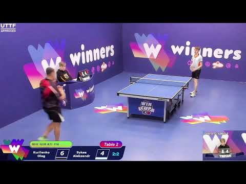 WINners CUP table 2  29.10  Kurilenko Oleg - Syksa Aleksandr  12:15