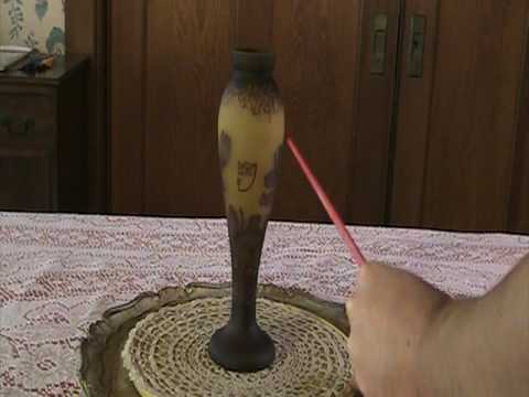 VRV0054 - Hand Crafted Daum Nancy Reproduction Vase