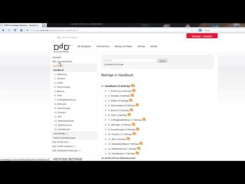 Einführung in die DdD knowledgebase / DdD COWIS – Warenwirtschaft, Kassensoftware & E-Commerce